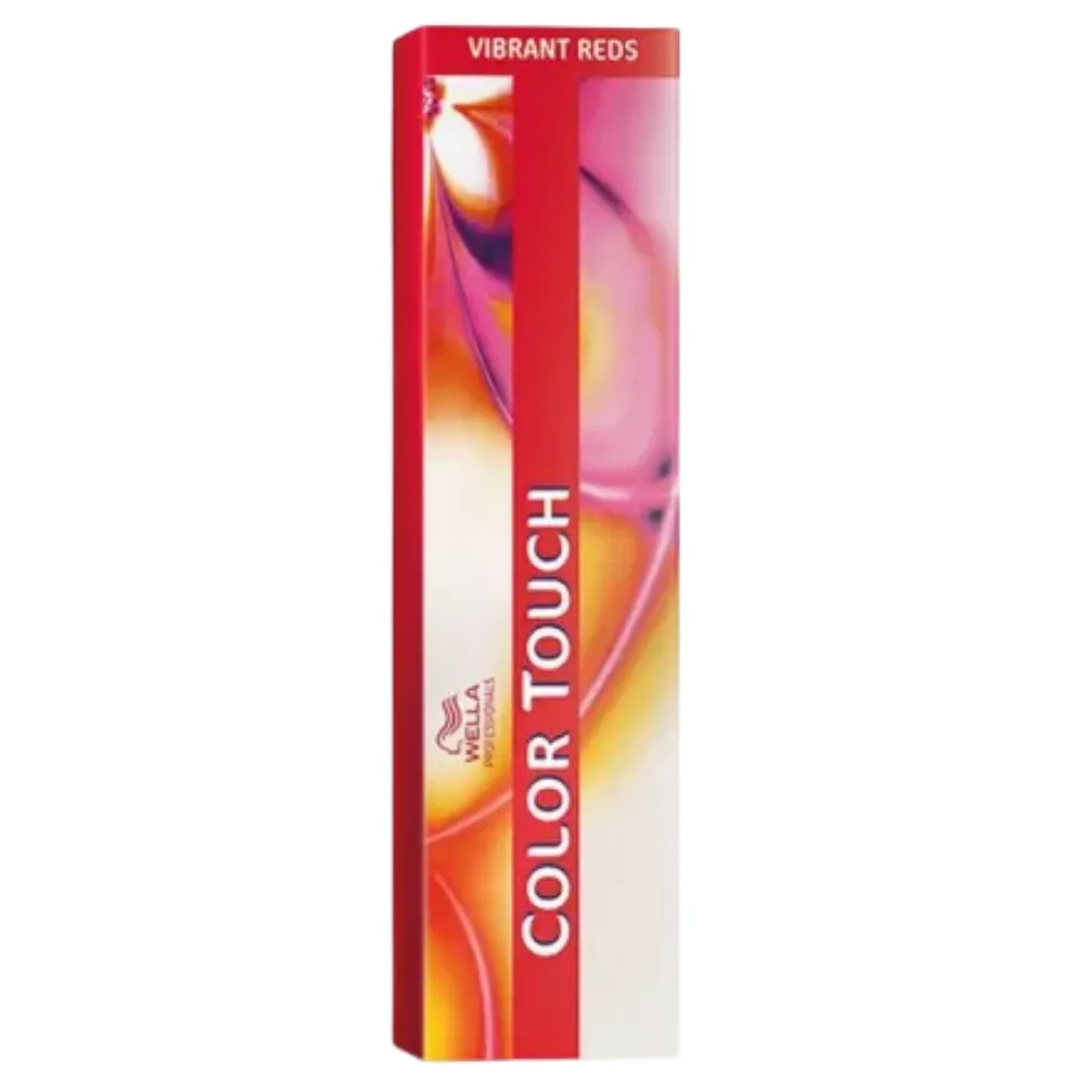 Wella Crema Colorante Color Touch Sin Amoniaco 60ml - 66.45 Rubio Oscuro Intenso Cobrizo Caoba - Imagen 1